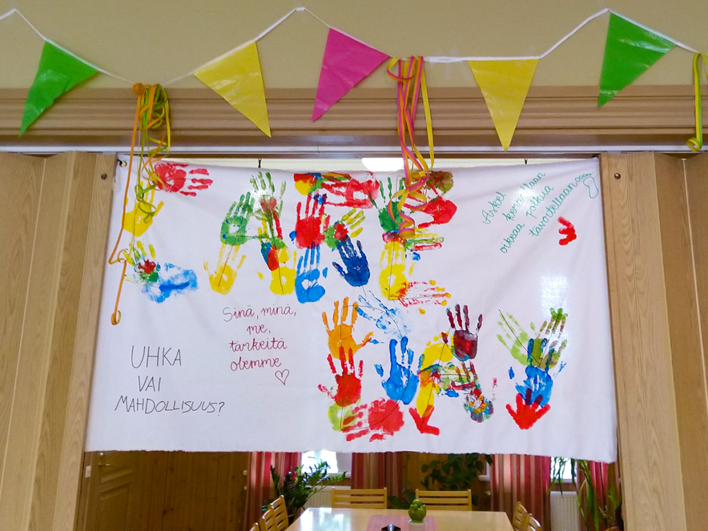 Valtion koulukotien ensimmäinen Care Day -päivä