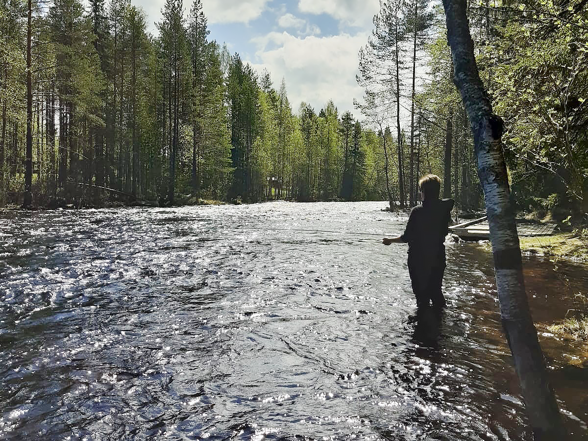 Suomen Koulukotien Urheiluyhdistys ry:n kalastus- ja retkeilyleiri Kuhmoon 30.5.–1.6.2022